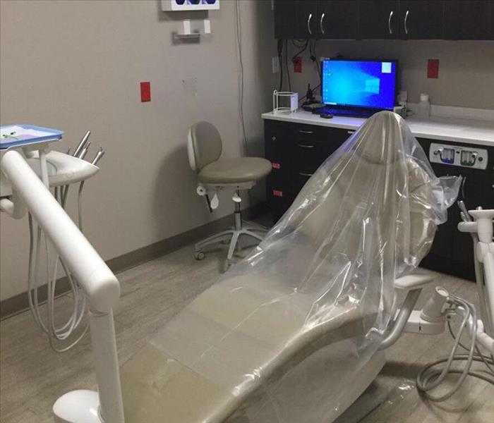 Dentist exam room